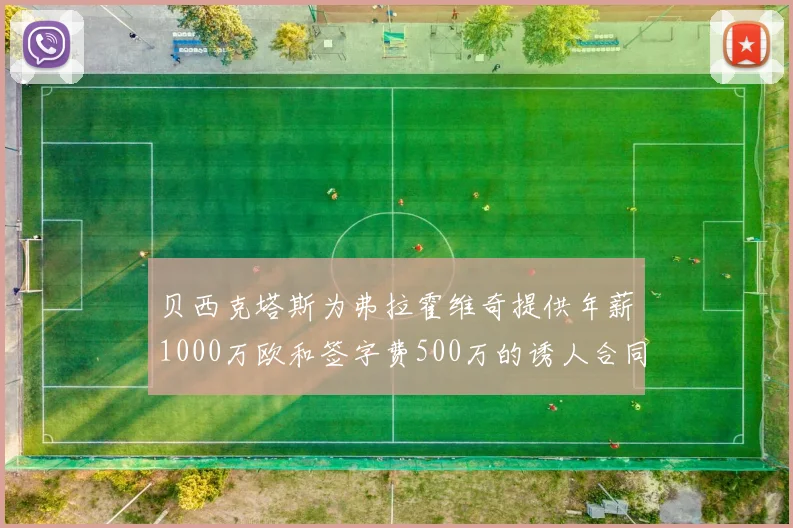 贝西克塔斯为弗拉霍维奇提供年薪1000万欧和签字费500万的诱人合同