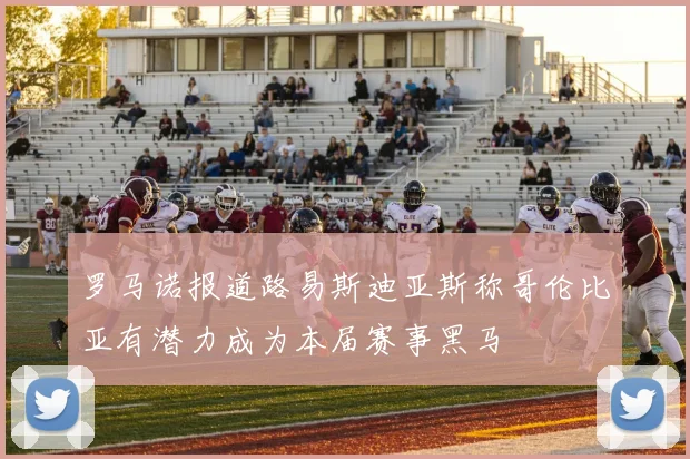 罗马诺报道路易斯迪亚斯称哥伦比亚有潜力成为本届赛事黑马